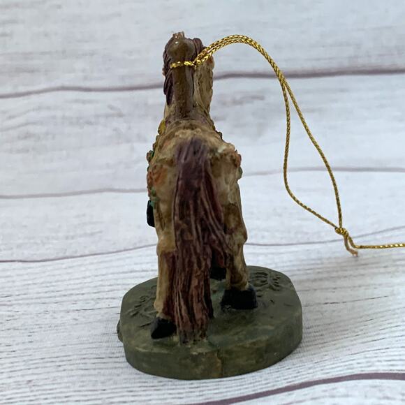 Carousel Horse Figurine Christmas Tree Ornament or Tabletop Decor 2 3/4" Tall - Picture 3 of 14